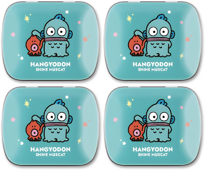 산리오 캐릭터 무설탕 입냄새 제거 캔디 한교동 샤인머스켓, 15g