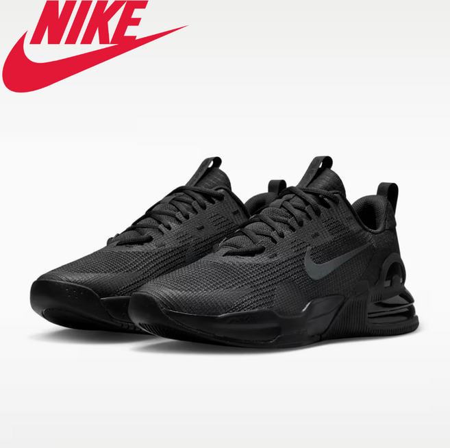 [백화점정품] 나이키 에어맥스 알파 트레이너 5 올블랙 올검 AIRMAX 헬스화