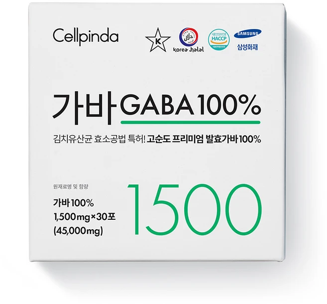 셀핀다 가바 영양제, 1개, 45g - 쿠팡