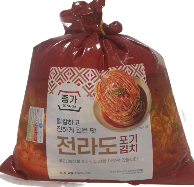 종가 전라도식 포기김치, 1개, 5.2kg