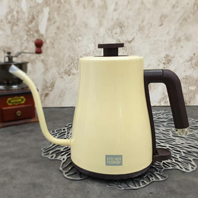 전기드립 주전자 1.2L 차포트 빈티지주전자 휴대용주전자 rod+9280ri