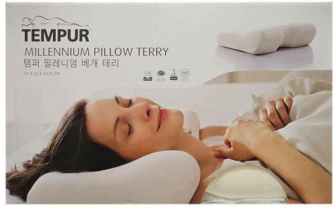 [코스트코] TEMPUR 템퍼 에르고 플러스 테리 베개, 1개