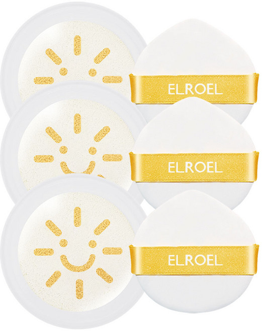 [홈쇼핑방송상품] 엘로엘 선쿠션 S9 2025 팡팡 빅선쿠션 리필3개 구성, 75g, 1개