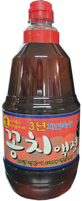 옥진 안가네 3년숙성 국내산 꽁치액젓, 2.2kg, 1개