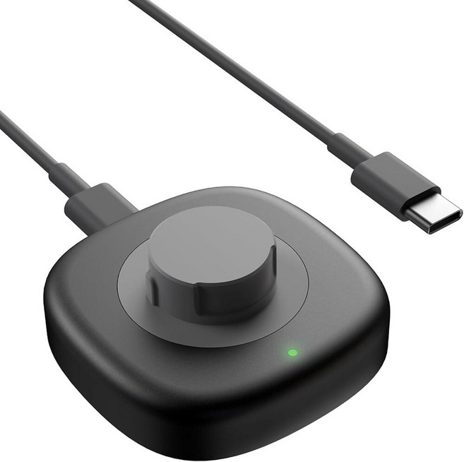 우라 링 4세대 충전기와 호환 - 사이즈 4 4용 USB-C 케이블이 있는 빠르고 휴대 가능한 충전 도크, 11