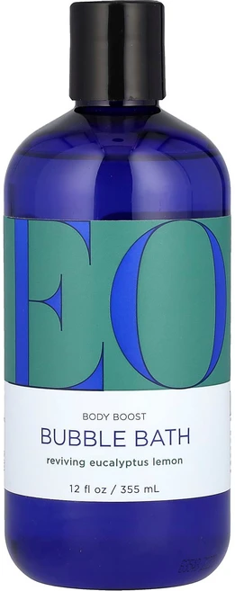 EO 프로덕츠 바디 부스트 버블 배스 리바이빙 유칼립투스 레몬 355ml (12 fl oz) EOP-03115 - 쿠팡