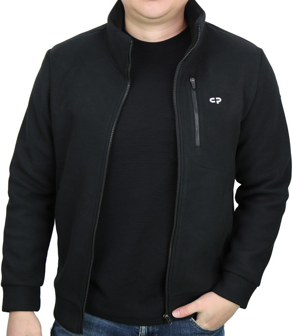 센터폴 남성 가벼운 기모 하이넥 집업 슬림핏 겨울 자켓 데일리아우터