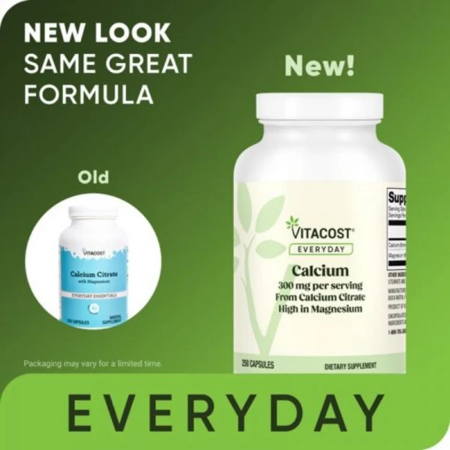 Vitacost 비타코스트 칼슘 시트레이트 마그네슘 300mg 250 캡슐 영양제, Vitacost 비타코스트 칼슘 시트레이트 마그네슘 3 - 쿠팡