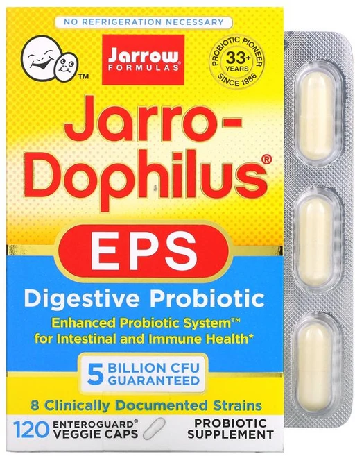 자로우 도피러스 EPS 50억 유산균 베지 120정 상온보관 락토바실러스 비피도박테리움, 1개 - 쿠팡