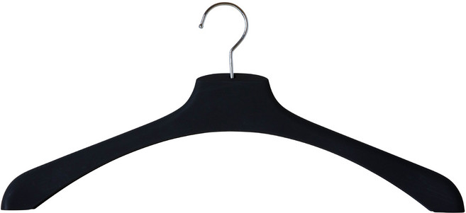 반디 논슬립 코팅 남성용 정장자켓옷걸이, 10개, 무광블랙