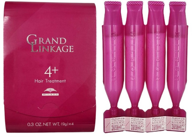 MILBON 哥德式 GRAND LINKAGE 新柔漾 4+劑 深層護髮膜, 1個