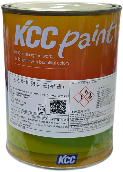 KCC락카투명(상도) 센스락 (무광 유광 희석제 옵션선택 구매) 센스락 목재 및 마루보호용4L 1L, 1000ml, 투명(유광), 1개, 투명