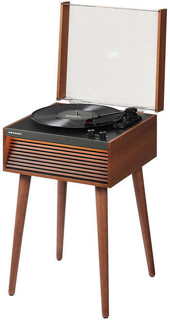 크로슬리 딘 풀레인지 블루투스 턴테이블 LED 조명, 단품