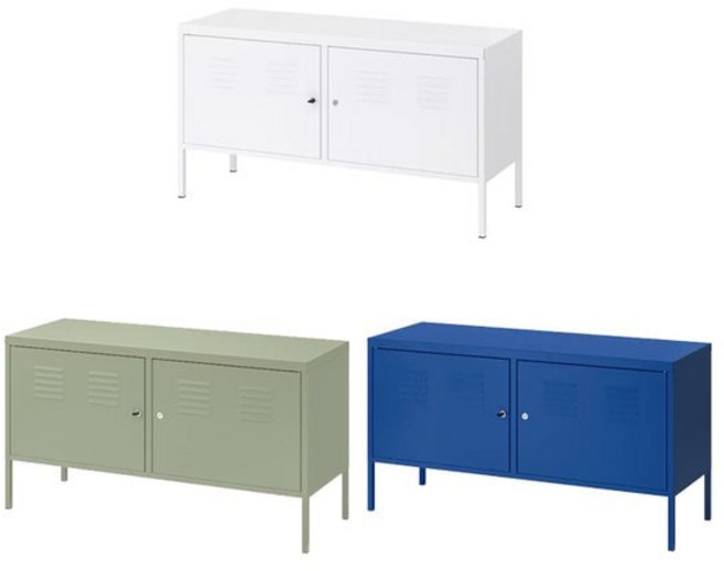 이케아 PS 피에스 캐비닛(대형)/TV장/티비다이/수납장/금고/서류보관/서재/사무실/거실가구 408788, 화이트_902.514.52, 화이트_902.514.52