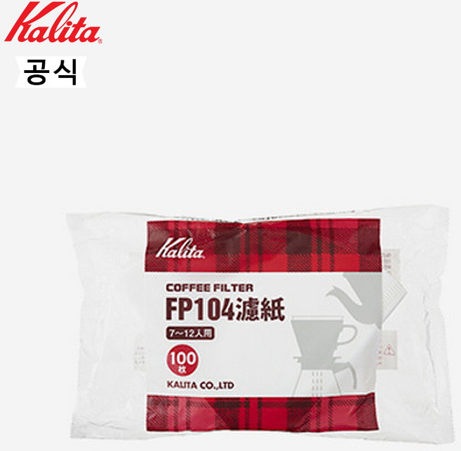 로프트샵 칼리타 FP104필터 100p-화이트, 1개