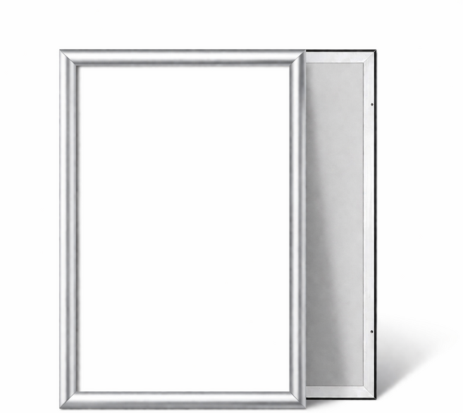 홈앤힐링 가벼운 대형 거실 액자프레임 70 80 100, 1개, 실버