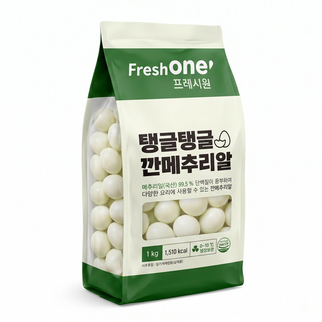 BF 프레시원 깐메추리알 무항생제 원란 1k 매추리알, 1개