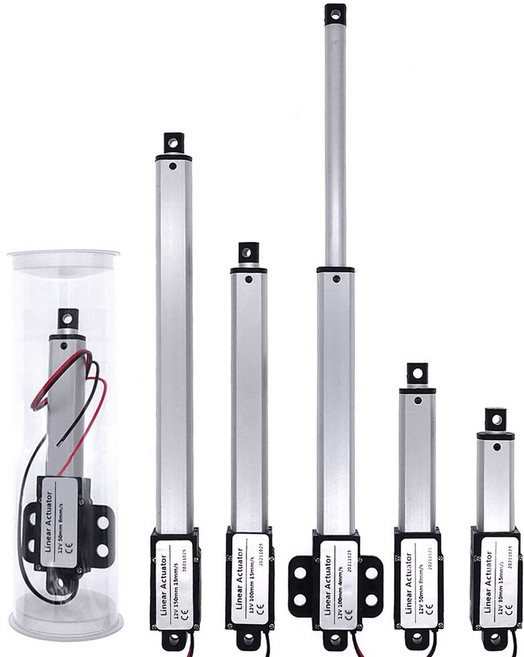 150N 모터 30N 선형 로드 RCO 컨트롤러 60N 전기 50MM 액추에이터 12V 100N 미니 푸시, LA-WR-Type, 120N 6mm s, 1개