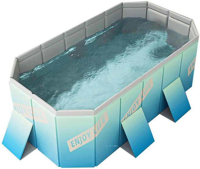 라푸유 수영장 접이식 패밀리 풀장 대형 가정용 실내 수영장 간이수영장 홈캉스 시원한 물놀이 야외 성인수영장 [라푸유 서비스], C-003(그라데이션), 1개