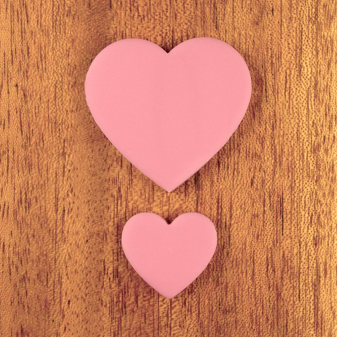 옵션2.미니하트-핑크 / 하트 장식물 핑크 사랑 미니하트 케이크 꾸미기 떡 마카롱 디저트 장식 데코 사인판 토퍼 픽, 200개, 1g