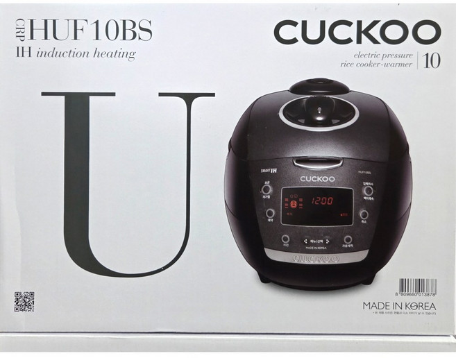 쿠쿠전자 IH압력밥솥 전기밥솥 CUCKOO CRP-HUF10BS 10인용 가정용