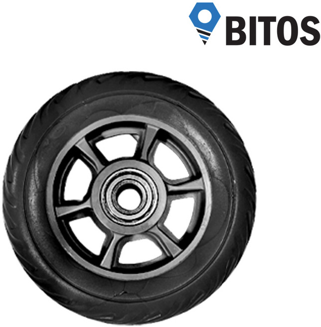 오케이툴마트 국산 펑크 걱정없는 핸드카바퀴 통 발포바퀴 흑발포 청발포 10인치부터 13인치까지, 1개