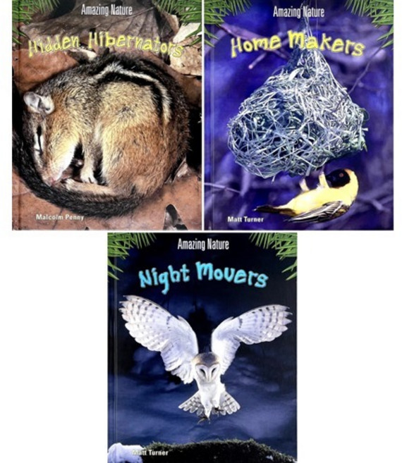 Amazing Nature 자연과학 생태 영어 논픽션 초등 중고학년 AR 5점대 (3종 택1), C