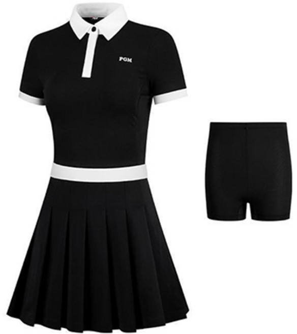 여름골프원피스 여성 골프플리츠스커트