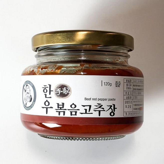 팔도보부상 한우볶음고추장(120g) 볶음고추장 매운소스 가공, 1g, 1개