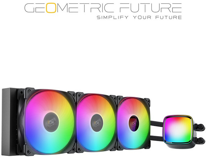 Geometric Future 幾何未來 Eskimo 愛斯基摩 Pro 36B 360mm 水冷散熱器 - 黑色