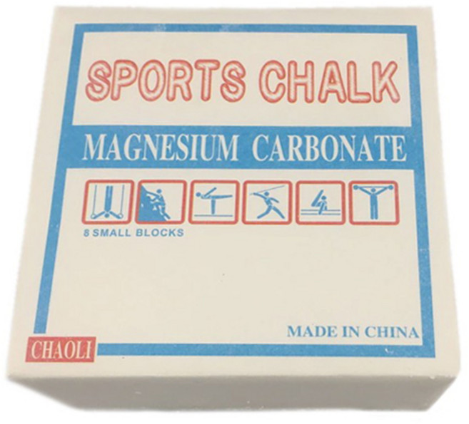 CHALK 초크 쵸크 탄마가루 탄산마그네슘 파우더 클라이밍 미끄럼방지 철봉 역기 체조 암벽등반 초크백 땀제거 크로스핏 카보네이트 관공서, 1개, 200ml