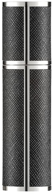 공식 TRAVALO (트라바로) 아토마이저 밀라노 프리미엄 향수 리필 간편 새지 않는다 휴대 여행 향수 병 5ml 다이렉트 차지 (블랙)