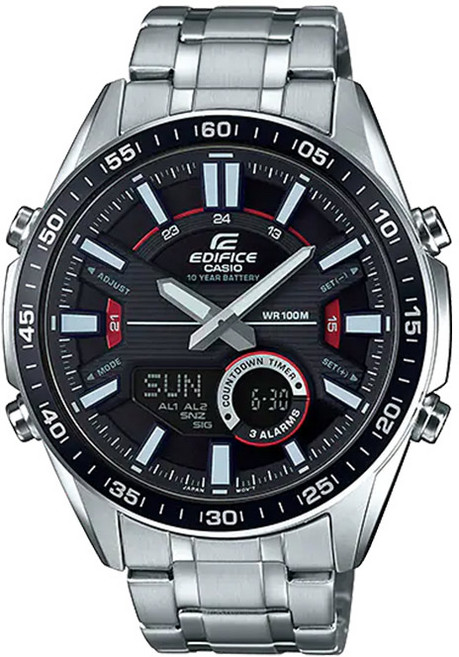 [CASIO] 카시오 에디피스 EFV-C100D-1A 남성 메탈 시계