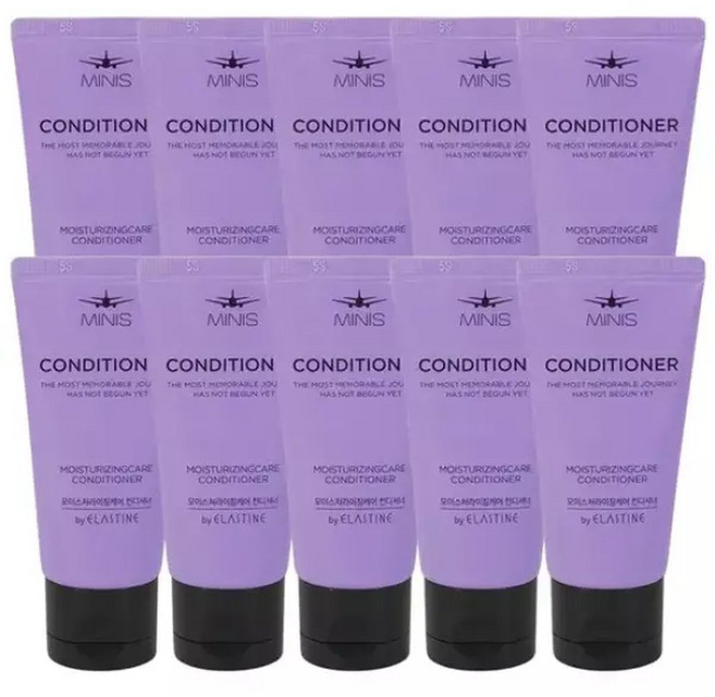 (10개)엘지 미니스 모이스처라이징케어 컨디셔너 50ml /미니 여행용, 10개