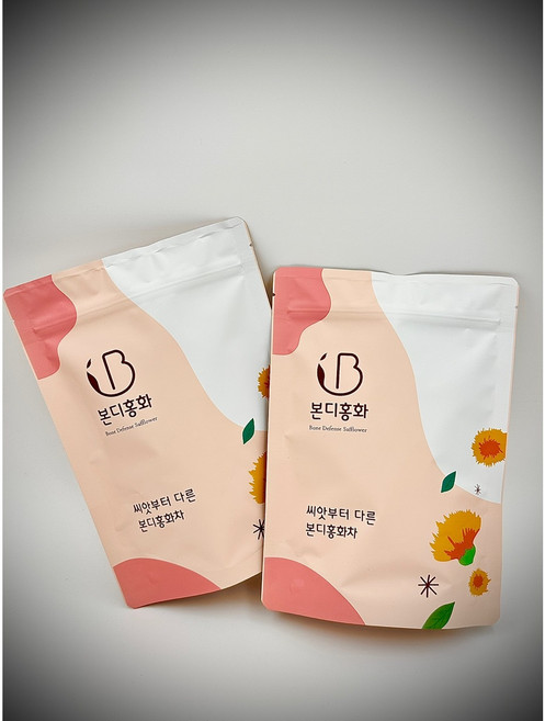 최경주홍화팜 홍화차 해남홍화씨 홍화잎차 지퍼백실속형티백, 2개, 1.2g, 20개입