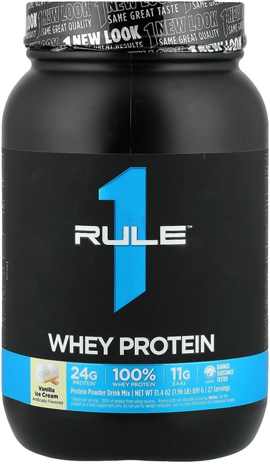 룰 원 프로틴 Rule One Proteins 유청 단백질 바닐라 아이스크림 891g1.96lb123611원산지:기타, 룰 원 프로틴 Rule One Proteins, 유청, 1개 - 쿠팡