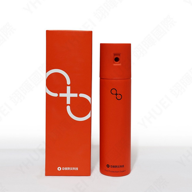 中保防災科技 時尚滅火噴霧 居家車用滅火器, 新代-珊瑚橘, 1個