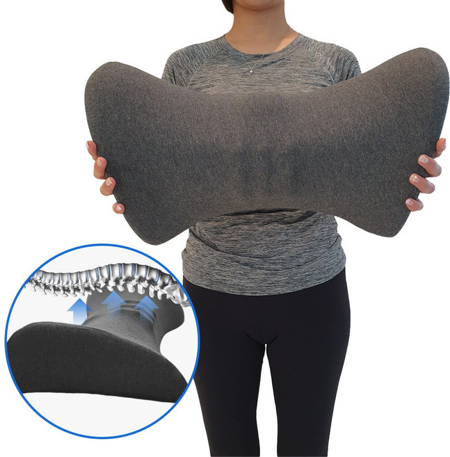 어나더랩 허리 베개 요추 디스크 밀착케어, 1개