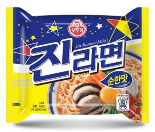 오뚜기 진라면순한맛40봉지, 5개