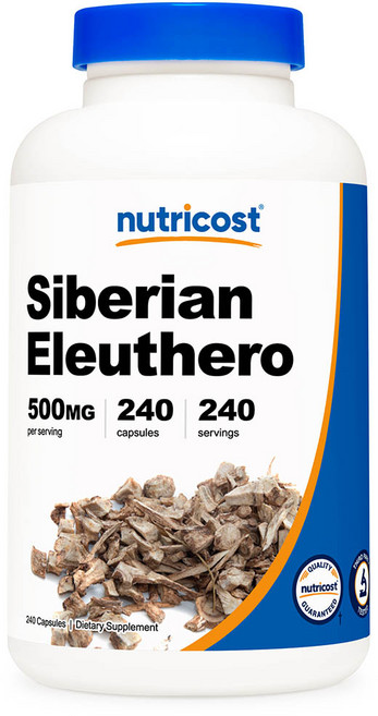 뉴트리코스트 시베리안 가시오갈피 500mg 캡슐, 1개, 240개입, 240정