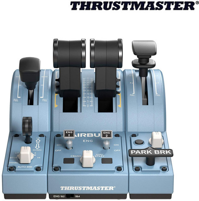 트러스트마스터 TCA QUADRANT AIRBUS EDITION 에어버스 쓰로틀 애드온 세트 (공식수입정품/PC용), 1개