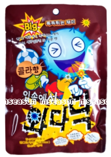 빅 입속에서 와다닥 콜라향, 10g, 3개