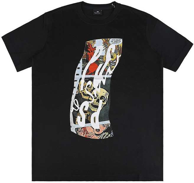 PAUL SMITH 縮寫字母LOGO純棉短袖T恤 (男款)