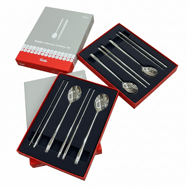 휘슬러 모던 커트러리 2인 수저세트, 스테인레스, 수2+저2, 2세트