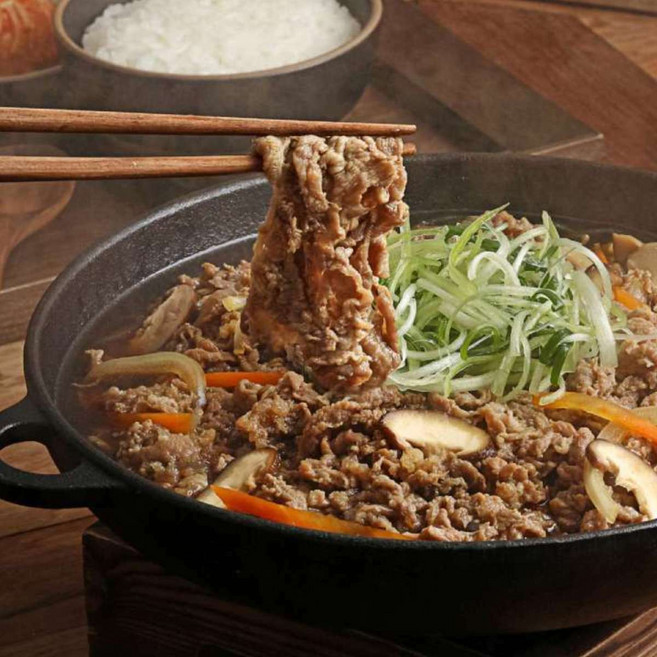 [소노정] 국내산 등심불고기 500g x 10팩 양념 소불고기 뚝배기불고기, 10개