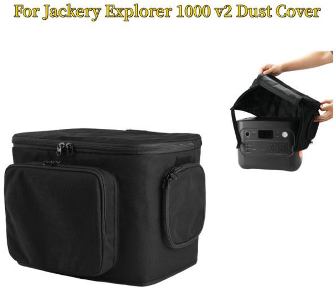 호환 Jackery Explorer 1000 v2 먼지 커버 야외 모바일 전원 은행 먼지 보호 커버