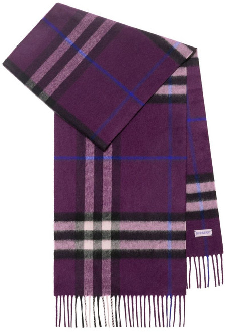 버버리 체크 캐시미어 스카프