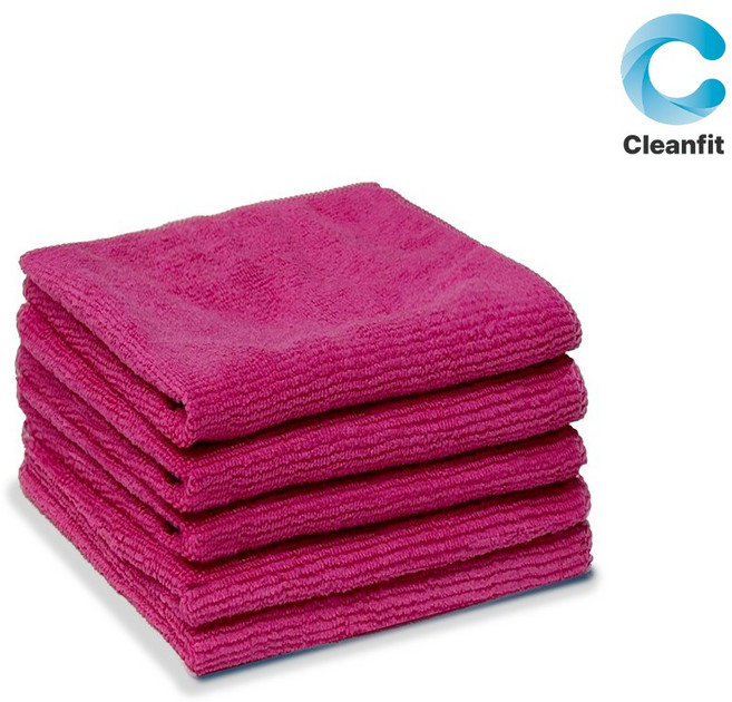 하이텍 경편극세사 손걸레 분홍, 경편(분홍), 5개