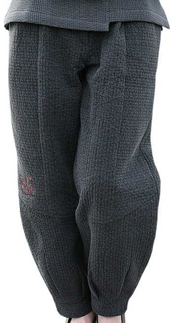 만덕몰 봄가을/초겨울용 여성 면 누비 보리수 바지 개량 생활한복 절복 법복 단체복