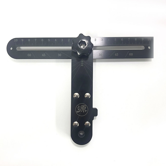 목재 DIY 각도 앵글 측정 T자 마킹자, 1개